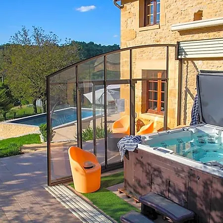 Aux Bories De Marquay, D'hotes Avec Piscine Et Pres De Sarlat 호텔 마르꿰유